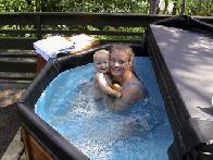 In The Hotub With Mommy...