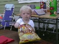 Gettig Some Potato Chips...