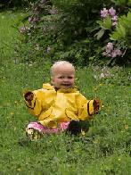 The Raincoat She Did Not Need :-)