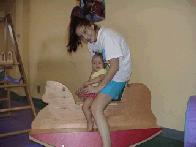 At Gymboree...